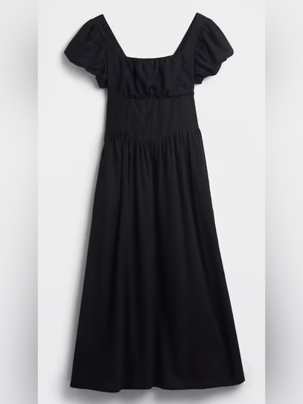 GAP | Linen-Blend | Drop-Waist Maxi Dress